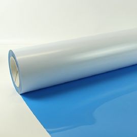 Termotrasferibili colorati da taglio in PU bobina da cm.50X25mt. Cod. 403 colore light blue