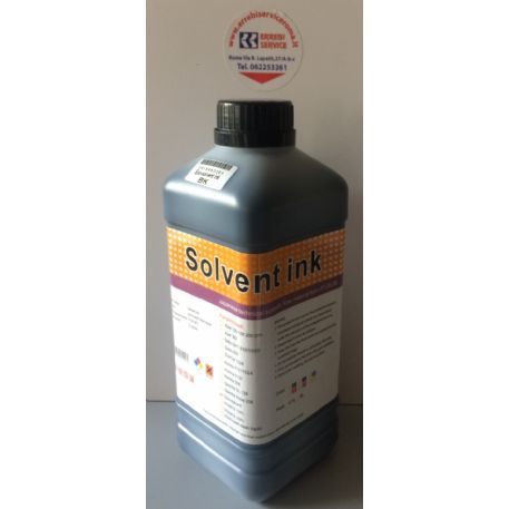 Flacone da 1000ml compatibili per stampa con plotter EcoSolvent MIMAKI/Mutoh/Roland INKES1/BK NERO