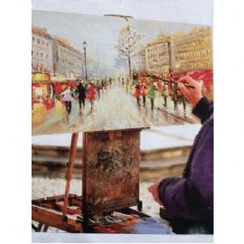 CANVAS lucido cod. RBL305-160 CM.160x25MT. stampa Eco solvent UV e Latex