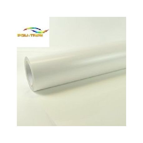 TERMOTRASFERIBILI DA  INTAGLIO IN PU BOBINA DA CM.50X25MT. COD. FLEX 4301 COLORE WHITE