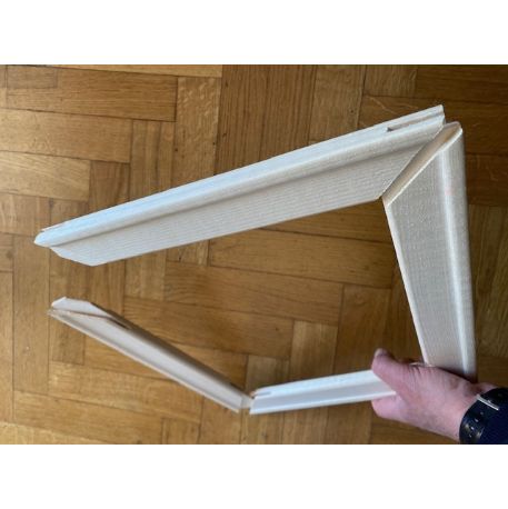LISTELLI IN LEGNO PER CORNICI FACILI DA ASSEMBLARE RBLL17/25 CM.25