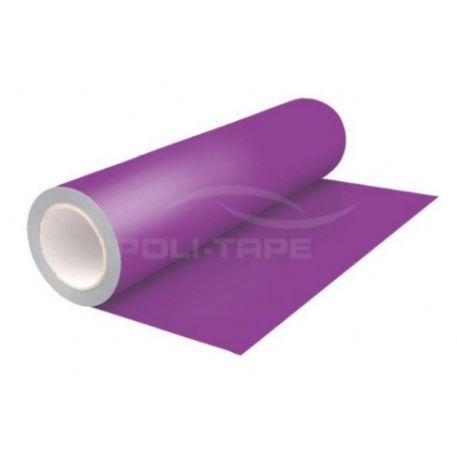 Termotrasferibili colorati da taglio in PU bobina da cm.50x25mt. Cod. 691 colore neon berry