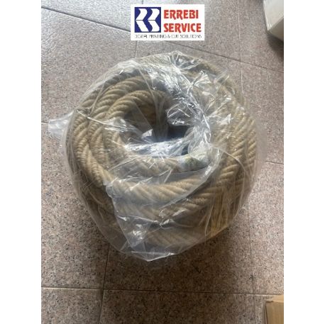 Cordone colore canapa  diametro 30mm. prezzo a richiesta 