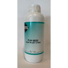 Inchiostro sublimatico da 1 litro colore Ciano  PJH 0033 CYAN