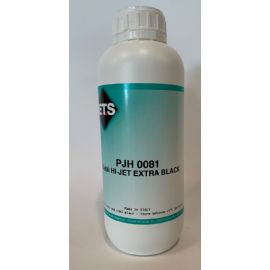 Inchiostro sublimatico da 1 litro colore Extra Black  PJH 0081 Extra Black