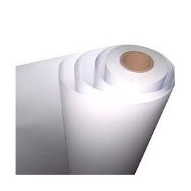 Vinile adesivo opaco per stampa con  plotter ink jet base acqua e pigmento M-PVC/914 CM.91,4x30MT.